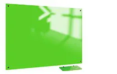 Whiteboard Glas Lime Green