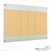 Whiteboard Glas Solid Volleybalveld 100x150 cm