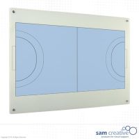 Whiteboard Glas Solid Handbalveld 45x60 cm