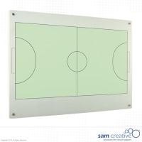 Whiteboard Glas Solid Zaalvoetbal 60x90 cm