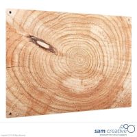 Glassboard Solid Ambience Wooden Log 50x50 cm