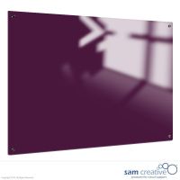 Whiteboard Glas Solid Perfectly Purple 45x60 cm